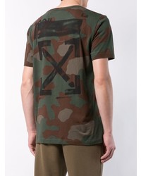 Off-White Camouflage T Shirt