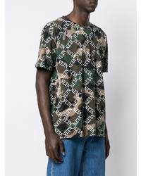 Valentino Camouflage Vltn Printed T Shirt