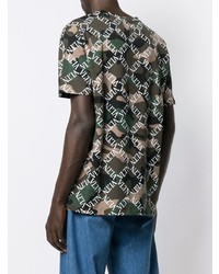 Valentino Camouflage Vltn Printed T Shirt