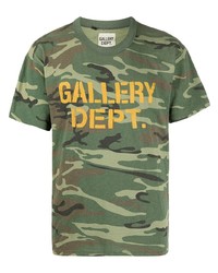 GALLERY DEPT. Fatigue Logo Print Cotton T Shirt