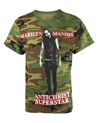 Pleasures Marylin Manson T Shirt