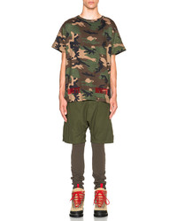 Off White Camouflage Tee