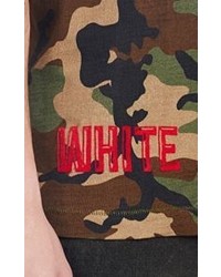 Off-White c/o Virgil Abloh 'Peace By Design' Camouflage Print T-Shirt -  Green T-Shirts, Clothing - WOWVA53640