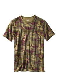 Shivalik Prints Ltd Mossimo Supply Co Short Sleeve Tee Green Camouflage M