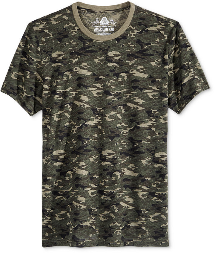 American Rag Southwestern Camouflage Print T Shirt Only At Macys, $12 ...