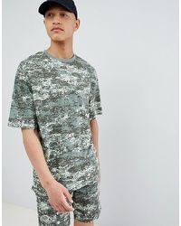ONLY & SONS T Shirt With Digital Camo Print