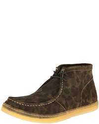 Olive Camouflage Desert Boots