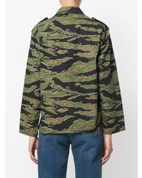 MiH Jeans Golborne Road Collection Tiger Camouflage Shirt