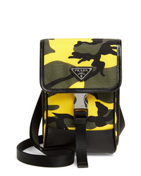 Prada Tessuto Camouflage Mini Crossbody Bag