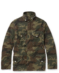 Olive Camouflage Field Jacket