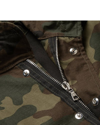 Amiri M 65 Camouflage Print Cotton Canvas Field Jacket
