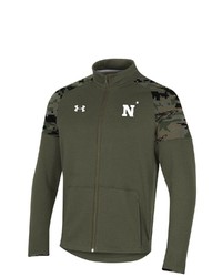 Under Armour Olive Navy Mid Freedom Full Zip Fleece Jacket At Nordstrom