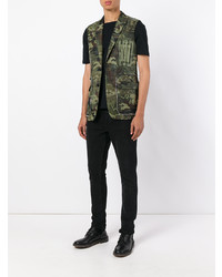 Givenchy Camouflage Printed Gilet