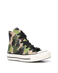 Converse Camouflage Pattern Hi Tops