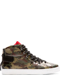 dolce and gabbana mens high top sneakers