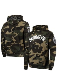 PRO STANDARD Camo Brooklyn Nets Team Pullover Hoodie At Nordstrom