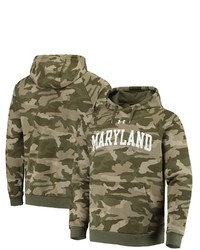 Under Armour Camo Maryland Terrapins All Day Raglan Pullover Hoodie