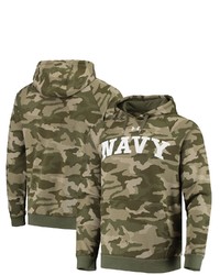Under Armour Camo Navy Mid All Day Raglan Pullover Hoodie