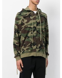 Faith Connexion Camouflage Print Hoodie