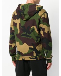 moschino camo hoodie