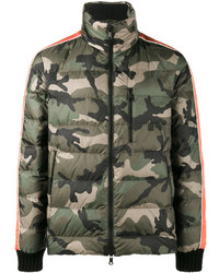 Valentino Camouflage Padded Coat