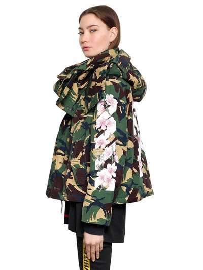 Off white m65 camo cheap jacket