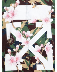 Off-White M65 Camo Cherry Blossom Canvas Jacket