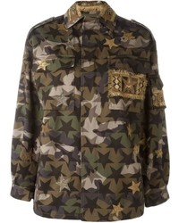 Valentino Camustars Military Jacket