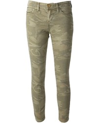 Olive Camouflage Jeans