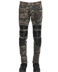 Olive Camouflage Jeans
