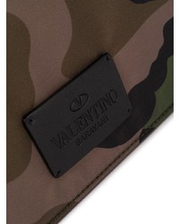 Valentino Garavani Camouflage Print Clutch