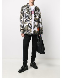 Diesel Abstract Camouflage Print Shirt