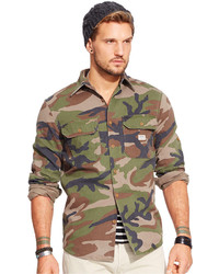 Denim & Supply Ralph Lauren Camo Military Shirt