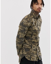 Sixth June Shirt In Distressed Camo