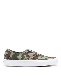 Vans Camouflage Pattern Low Top Trainers