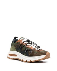 DSQUARED2 Camouflage Print Low Top Sneakers