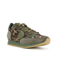 Philippe Model Tropez Camouflage Sneakers