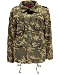 Boohoo Jenny Camouflage Utility Jacket