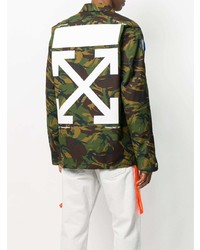 Off-White Camouflage Arrows Jacket
