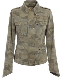 Fay Camouflage Cotton Field Jacket