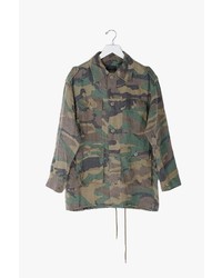 Genuine People Camouflage Linen Jacket