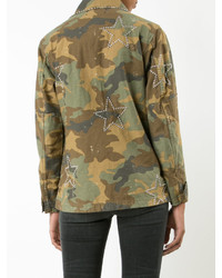 Amiri Camouflage Print Jacket