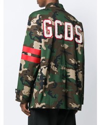 Gcds Camouflage Print Jacket