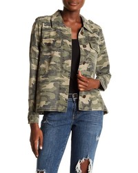 Lucky Brand Camouflage Shirt Jacket