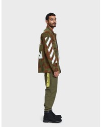 Off-White Diag Camouflage Field Jacket