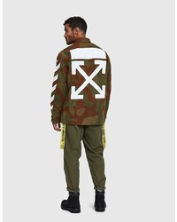 Off-White Diag Camouflage Field Jacket