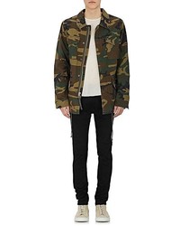 Alpha Industries Embroidered Camouflage Cotton Field Jacket