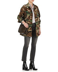 Harvey Faircloth Patch Camouflage Cotton Field Jacket