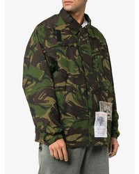 Martine Rose Military Camouflage Print Jacket