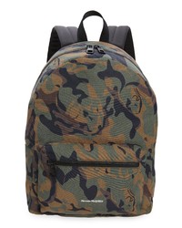 Alexander McQueen Camo Nylon Backpack In Military At Nordstrom